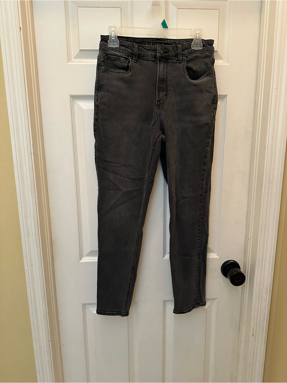 Women’s High-Rise Slim Jeans - Charcoal Gray
